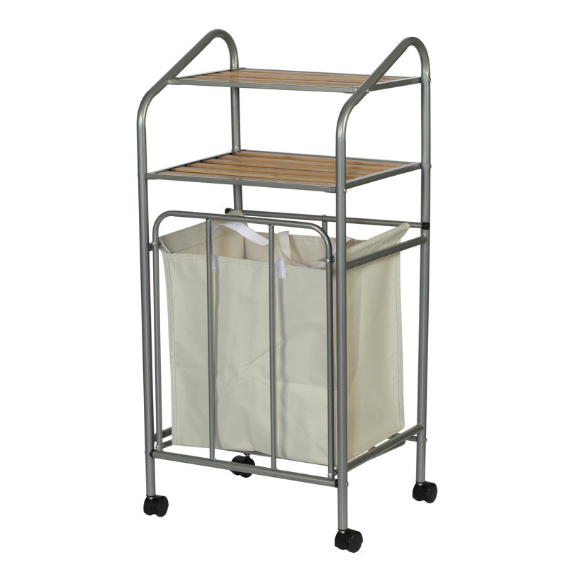Rebrilliant Double Shelf Storage Hamper & Reviews Wayfair